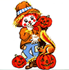 Halloween scarecrow